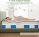 9.5 inch hybrid mattress with cooling gel memory foam technology