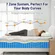 CertiPUR-US certified EEN EEN SLEEP mattress compressed in delivery box