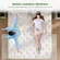 Full size mattress compressed in a box for easy delivery and setup