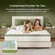 Unboxing and setting up the 12 inch EGOHOME hybrid queen mattress