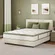 Memory foam and individual pocket innerspring layers in EGOHOME queen mattress