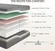 14 inch fiberglass free CertiPUR-US certified queen mattress by Emerspring