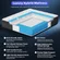12-inch FAYAMORE mattress with soft foam and motion isolation