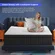 FAYAMORE full size bed dimensions 75 inches long by 54 inches wide by 12 inches thick