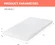 Medium firm FDW mattress compressed in bed in a box