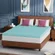 FDW queen mattress with cooling gel memory foam in bed frame