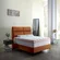 FHUKMZOI Twin XL mattress (80x39 inches) setup in bedroom