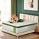 Fiberglass free twin mattress offering pressure relief for side, back, and stomach sleepers