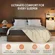 FLEXISPOT adjustable bed showing different incline positions for reading and sleeping