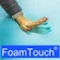 Detail showing cooling gel technology in FoamTouch mattress