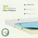 Side view of Furinno Tidur mattress highlighting gel-infused foam and breathable design for comfort.