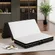GEMBED tri-fold memory foam mattress folded with handle for easy transport