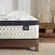 Generic 12 inch hybrid king mattress in a box, unboxed and expanding