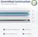 Generic 78x58x6 inch foldable mattress showing trifold design