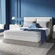 Generic Avenco full size mattress being unboxed from its compact shipping box