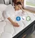 Full size bed in a box mattress for easy delivery and setup