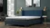 Close-up of gel memory foam and cooling cover on Generic mattress