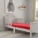 Red twin mattress for kids with waterproof cover