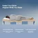 Close-up of gel memory foam and pocket springs in Generic king mattress