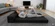 Portable bed mattress being carried for easy transport