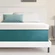 Queen mattress with removable and washable cover for easy maintenance