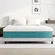 Queen mattress with washable cover for maintenance convenience