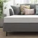 Generic Vibe gel memory foam sofa bed mattress on a sleeper sofa