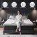 White twin mattress with 100-night trial guarantee from Generic