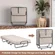 Portable guest bed with foldable design for space-saving storage