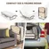 GOFLAME portable bed fully set up and ready for adult or child use