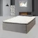 Greaton queen mattress with pillowtop and wood box spring