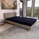 Rolled vinyl cover on Greaton mattress for durability