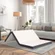 Haiput Wam tri-fold gel memory foam mattress in folded position
