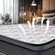 Medium firm hybrid mattress designed for back and stomach sleepers