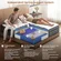 Hianab twin bed mattress providing pressure relief without fiberglass