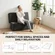 Thick HOMBYS memory foam mattress with foldable design