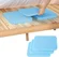 Hombys under mattress support with three high density foam pieces