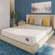 Medium firm HomeLife mattress compressed in box for easy delivery