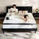 HomyLink queen mattress in a box with hybrid pocket springs for support