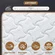 10-inch mattress compressed in a box for easy delivery and setup