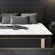 HRVEOCEI queen hybrid mattress with memory foam and pocket springs for support