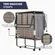 ijuicy bed with included storage cover for adult use