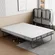 IMBSRBED 75x54 folding bed with mattress fully set up