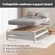 Imperius mattress support with sturdy wooden bed slats for enhanced comfort