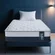 Twin XL hybrid mattress with pocketed coils for support