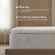 Memory foam layer and cooling Tencel fabric on INCEPDREAM queen mattress