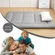 INFINICE roll up mattress with included portable storage bag