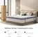 Durable hybrid mattress construction with warranty