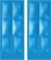 JZHLLA blue inflatable mattress support wedge for bed sagging