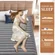 Demonstrating KBQ hybrid mattress reinforced edge support